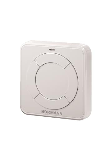 Hörmann wireless indoor push button FIT 4 BS (four button functions, white, intuitive operation, remote control, Smart Home) 4511822 on sale